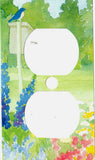 Bluebirds Switch Plate