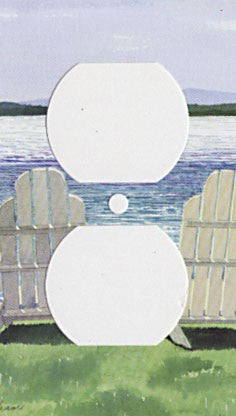 Three Chairs Switch Plate