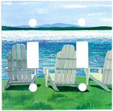 Three Chairs Switch Plate