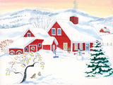 Red Farm Print