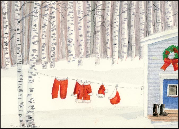 Laundry Line Note