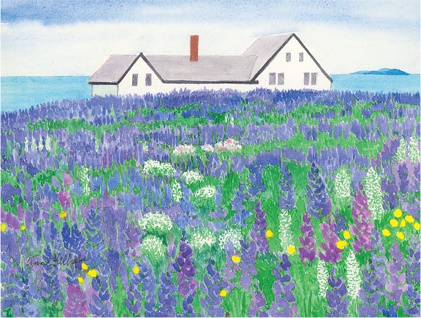 Field of Lupine Print