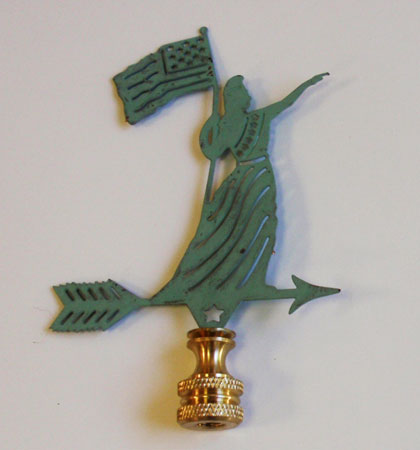Goddess of Liberty Finial