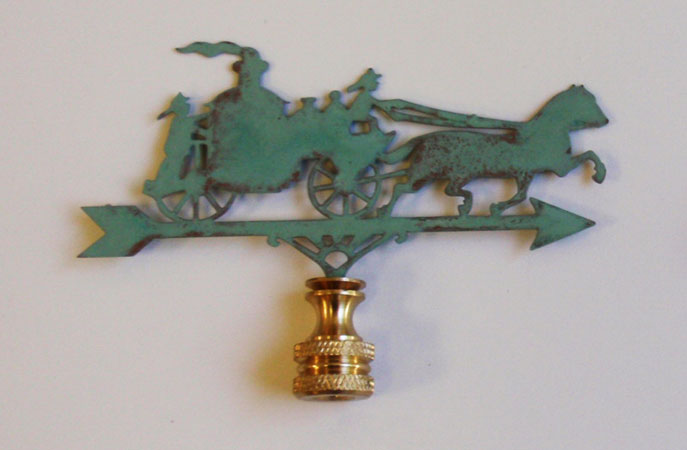 Fire Wagon Finial