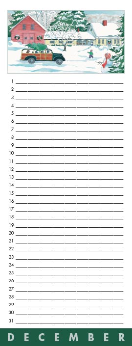 Birthday Calendar