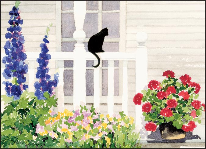 Geraniums Note