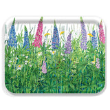 Lupine and Daisies Tray