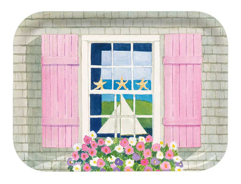 Pink Shutters Tray