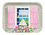 Pink Shutters Tray