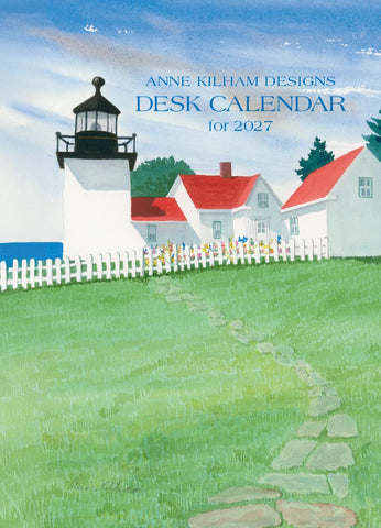 2027 Desk Calendar - Wire Bound