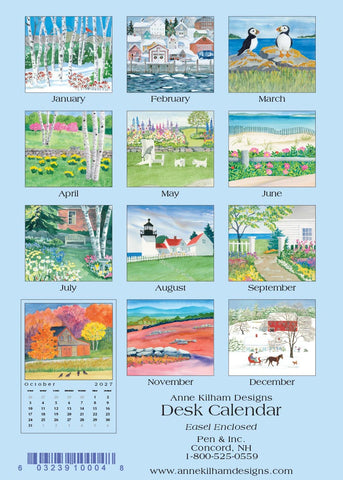 2027 Desk Calendar - Loose Pages