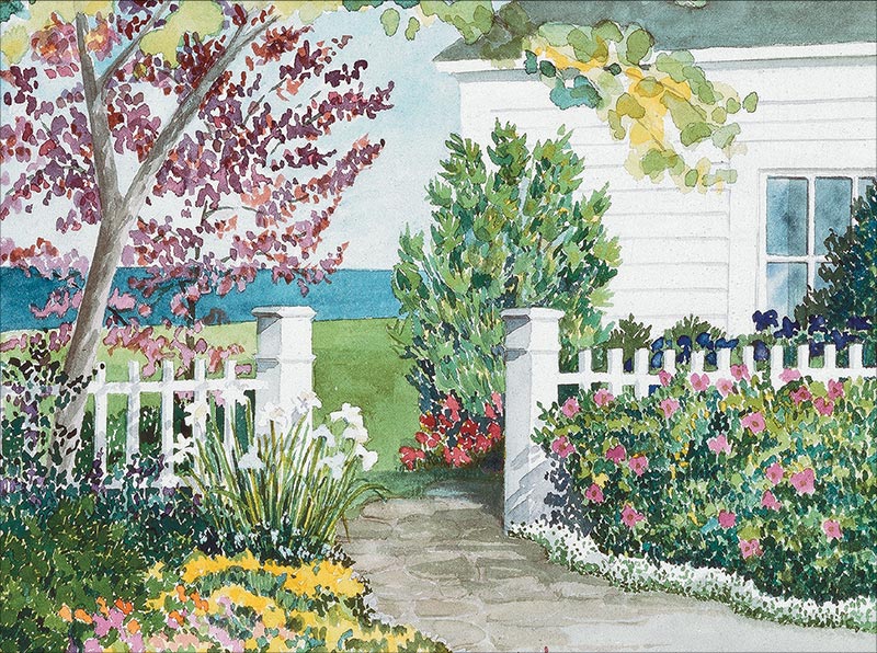 Cottage Garden Print