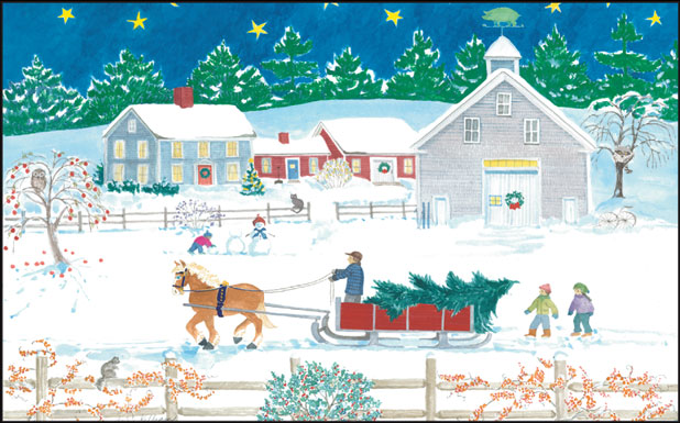 Bringing in the Tree Advent Calendar