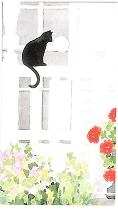 Geraniums Switch Plate