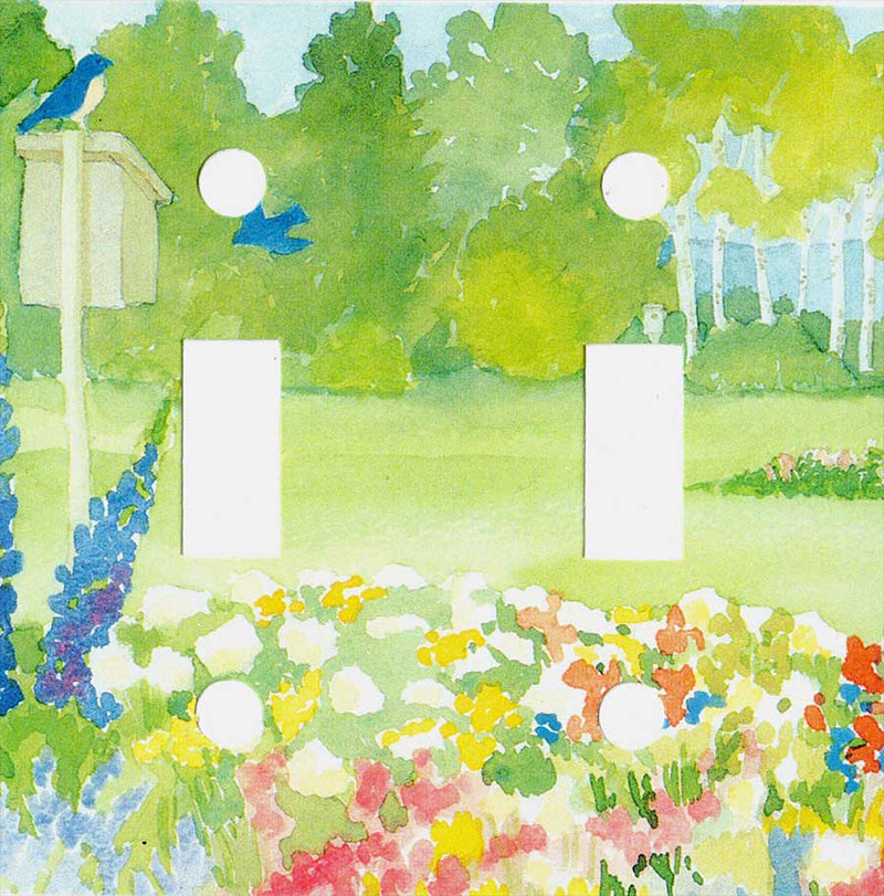 Bluebirds Switch Plate