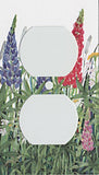 Lupine & Daisies Switch Plate