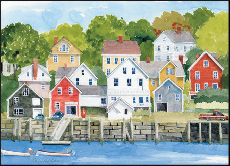Downeast Village Print