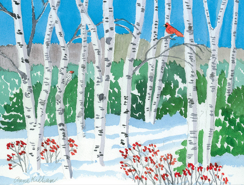 Birch Grove Print