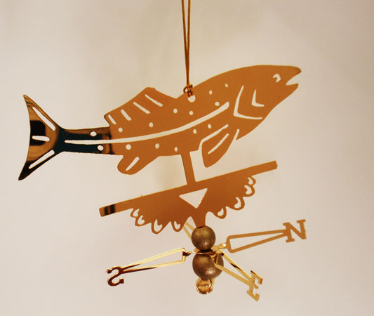 Jumping Fish Ornament