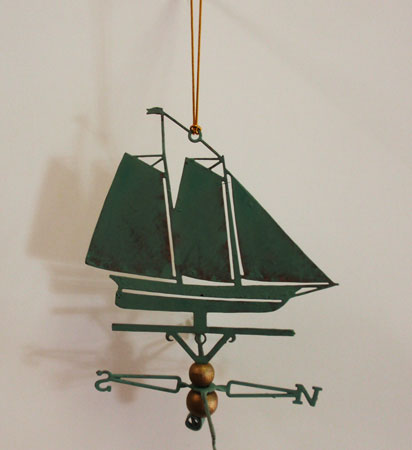 Schooner Ornament