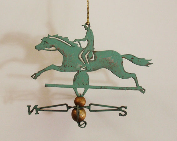 Horse with Rider Ornament