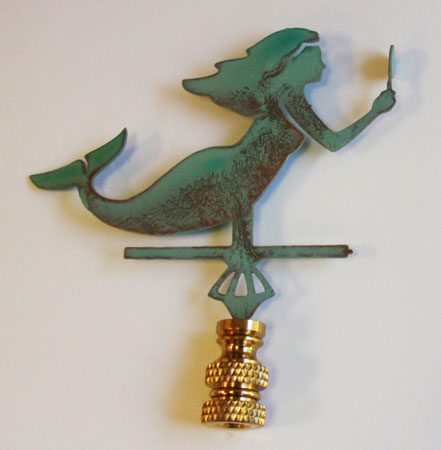 Mermaid Finial