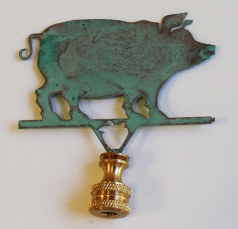 Pig Finial