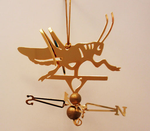 Grasshopper Ornament