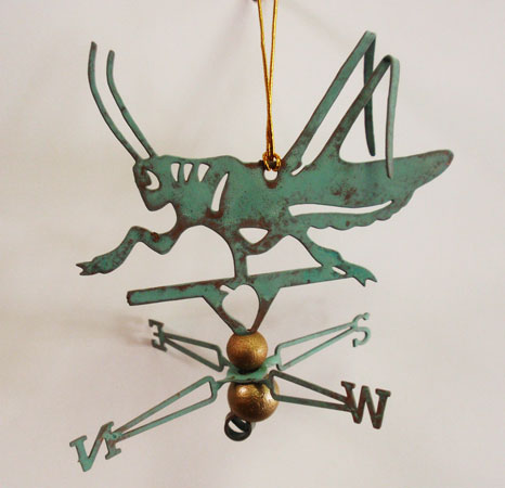 Grasshopper Ornament