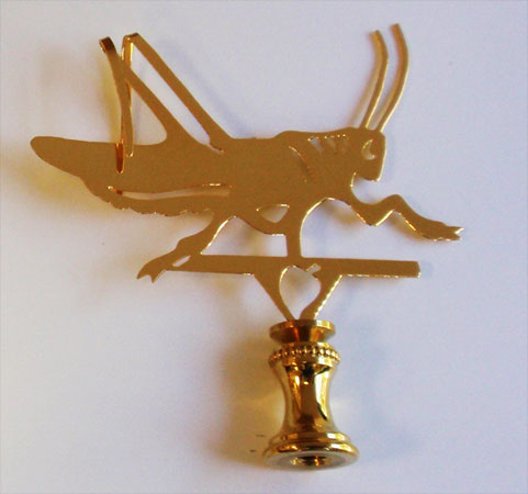 Grasshopper Finial