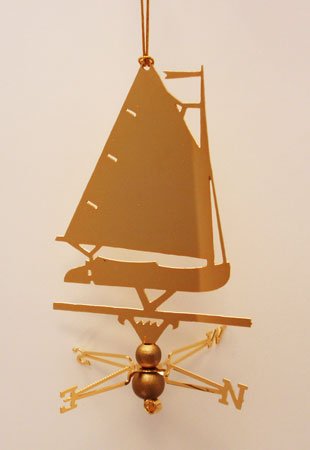 Catboat Ornament