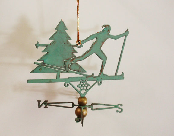 X-C Skier Ornament
