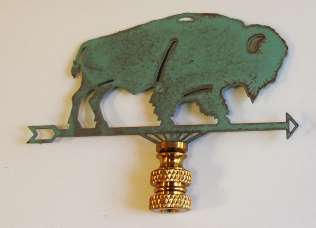 Buffalo Finial