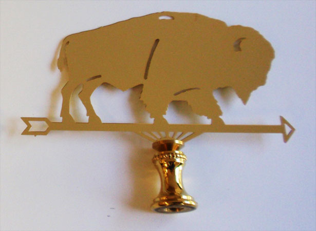 Buffalo Finial