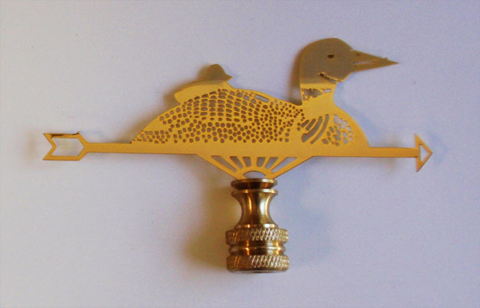 Loon Finial