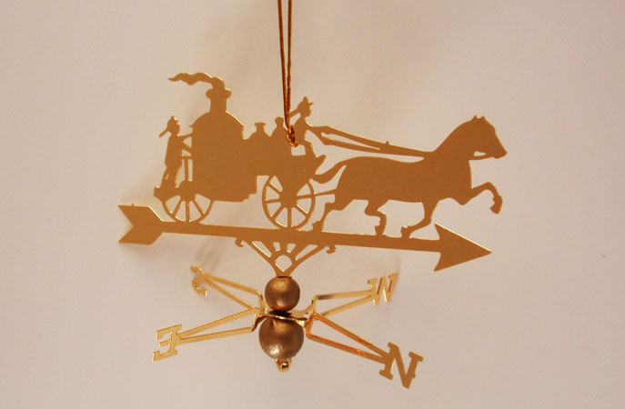 Fire Wagon Ornament