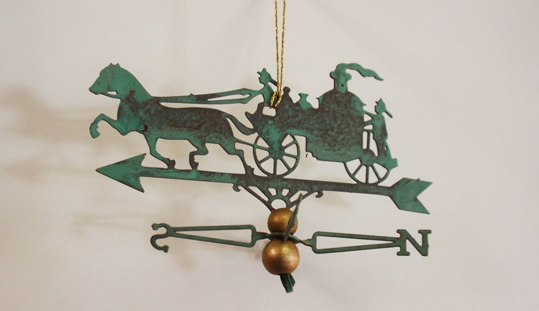 Fire Wagon Ornament