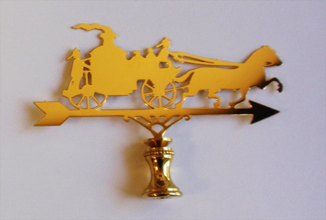 Fire Wagon Finial