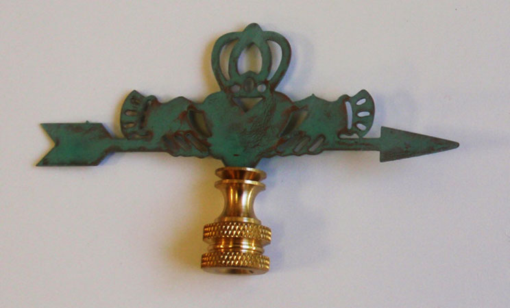 Claddagh Finial