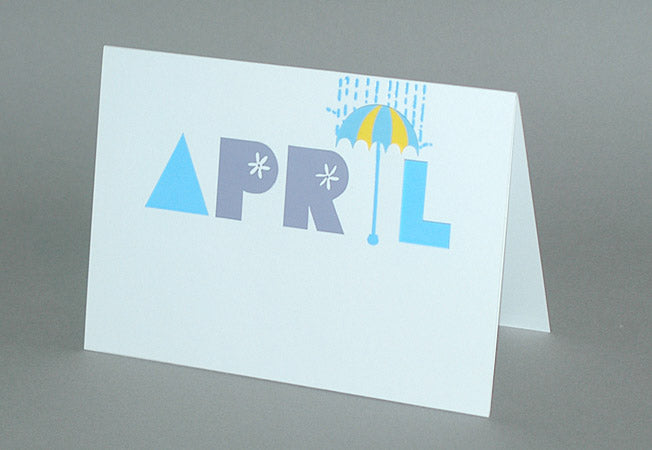 April Birthday Card