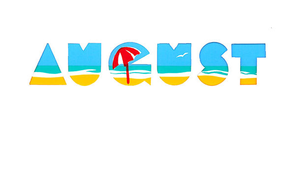 August Birthday Card