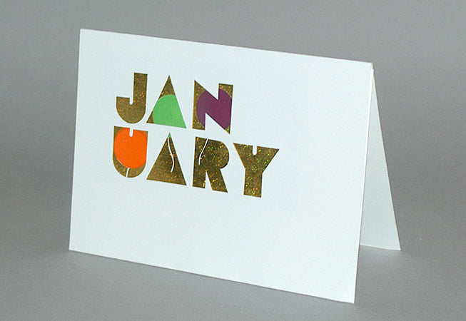 January Birthday Card