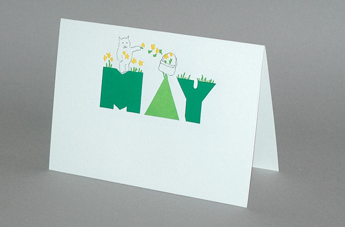May Birthday Card
