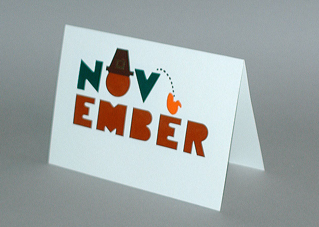 November Birthday Card