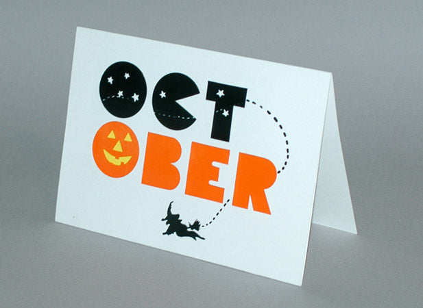 October Birthday Card