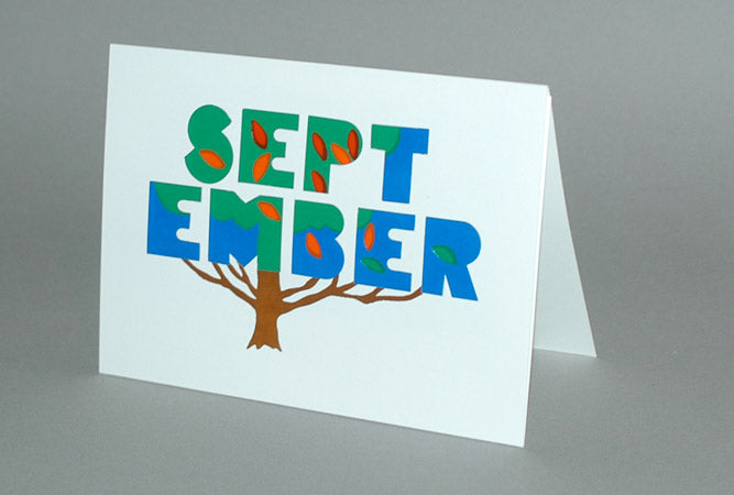 September Birthday Card