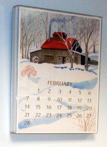 11x14 Acrylic Frame for Art Calendar