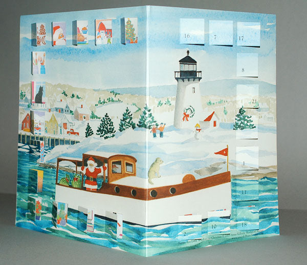 Santa's Visit Advent Calendar